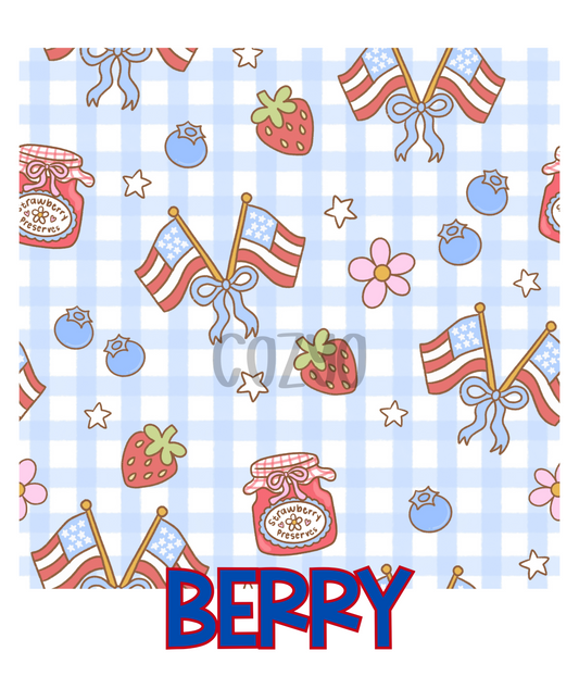BERRY | RED, WHITE & BAM-BLUE