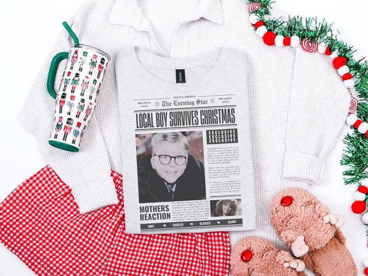 Holiday Newspaper Print