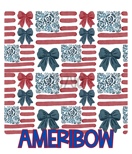 AMERIBOW | RED, WHITE & BAM-BLUE
