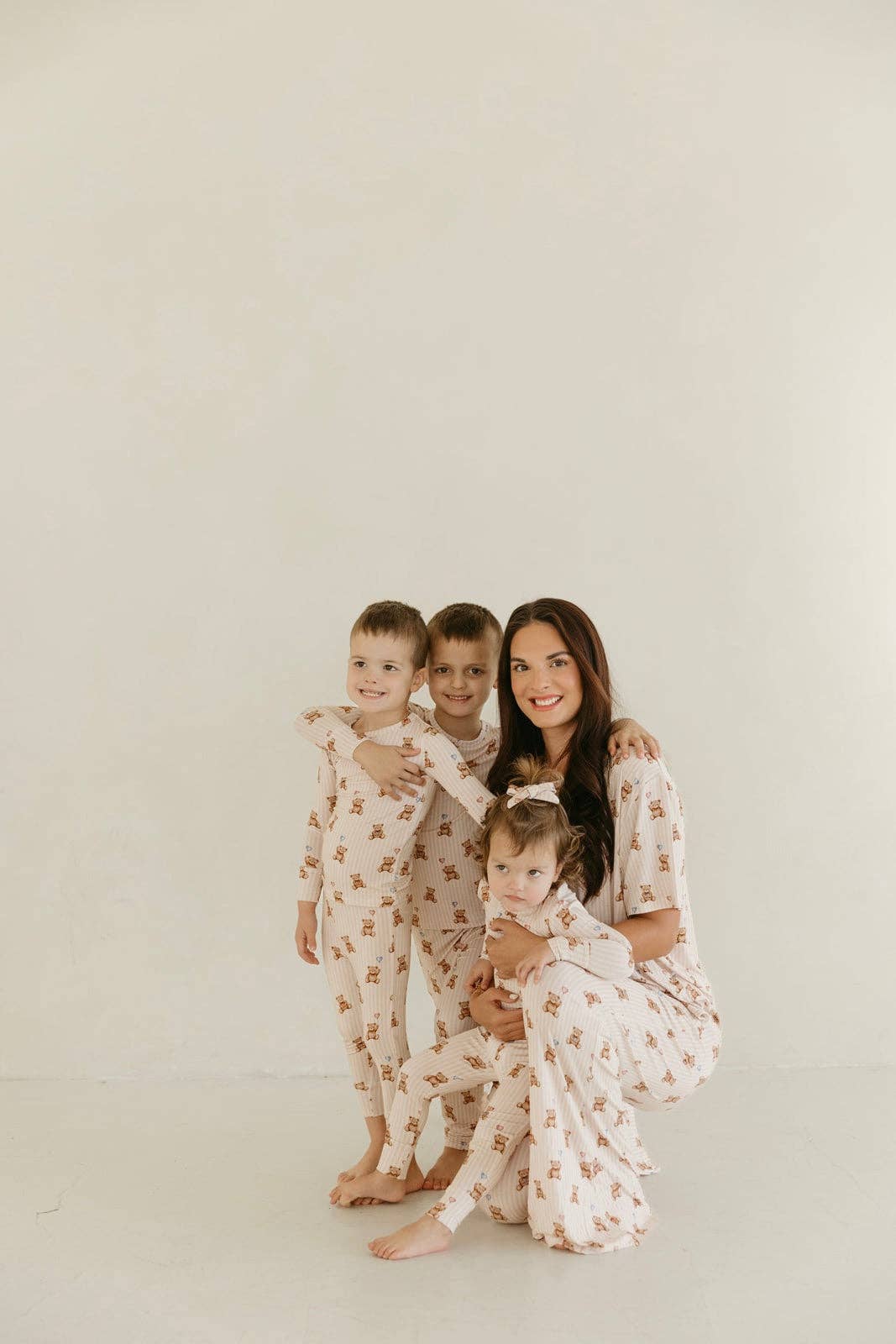 Beary Loved | Bamboo Zipper Pajamas RTS