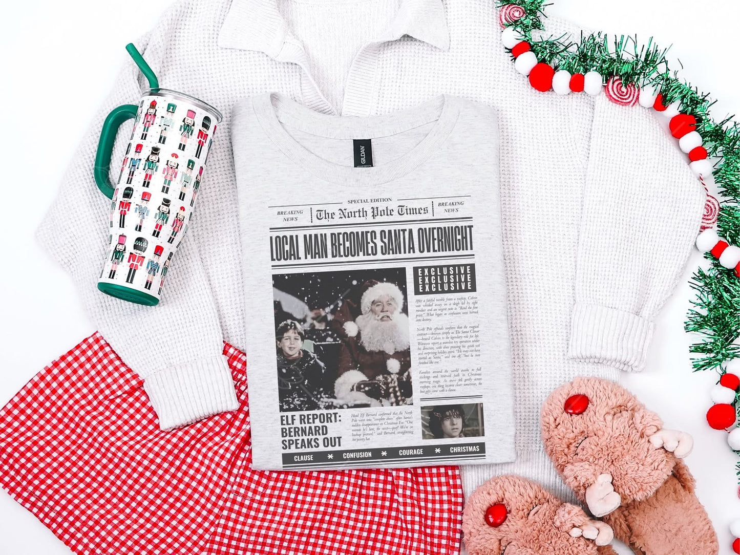 Holiday Newspaper Print