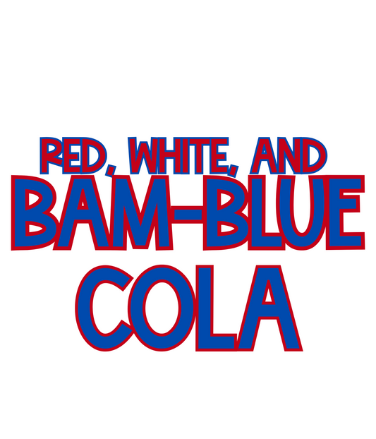 COLA | RED, WHITE & BAM-BLUE