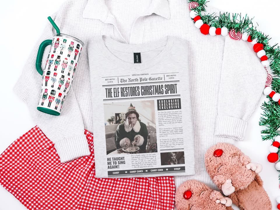 Holiday Newspaper Print