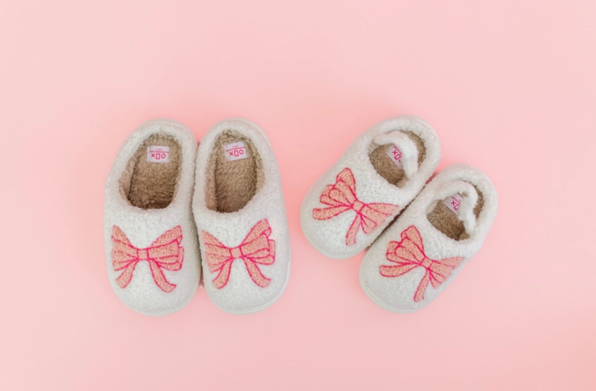 Mama & Mini Christmas Slippers